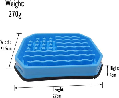 Slow Feeding Bowl,Slow Feeder Dog Bowls,Puzzle Feeder Bloat Stop to Slow down Eating,Pet Slower Food Feeding Dishes for Medium Small Breed & Puppies