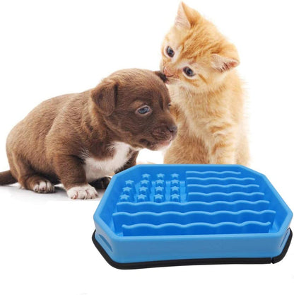 Slow Feeding Bowl,Slow Feeder Dog Bowls,Puzzle Feeder Bloat Stop to Slow down Eating,Pet Slower Food Feeding Dishes for Medium Small Breed & Puppies